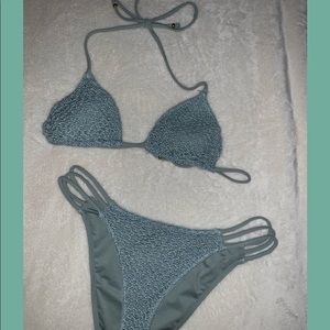 Teal/ Forever 21 Bikini/ practically new!
